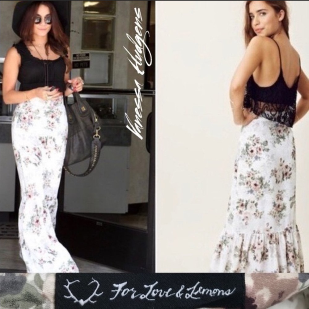 NWOT For Love & Lemons | Holy Skirt Maxi Floral